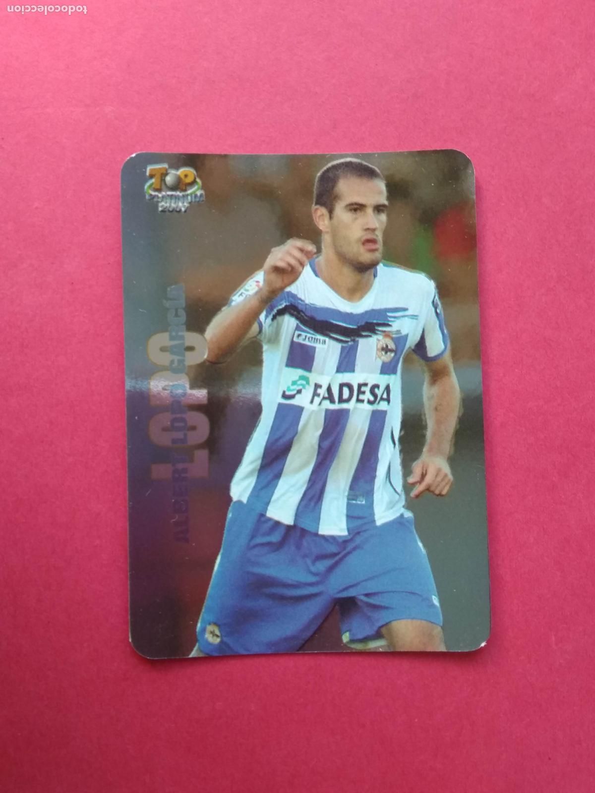 Cromos de F&uacute;tbol: FICHAS LIGA 06 07 MUNDICROMO MC TOP PLATINUM 2006 2007 BRILLO LISO N&ordm; 690 LOPO DEPORTIVO LA CORU&Ntilde;A