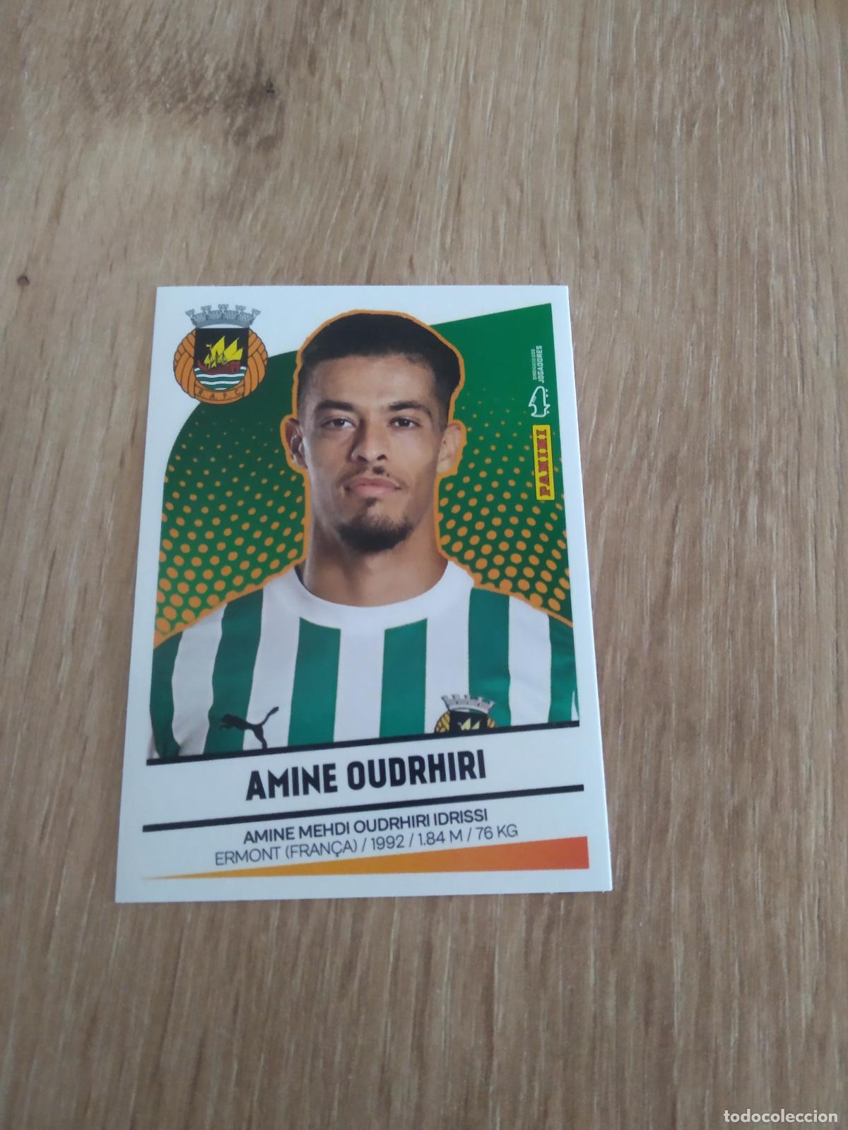 Cromos de F&uacute;tbol: 295 AMINE OUDRHIRI RIO AVE CROMO FUTBOL PANINI LIGA PORTUGAL 2024-2025 FUTEBOL 24-25 LIGA BETCLIC