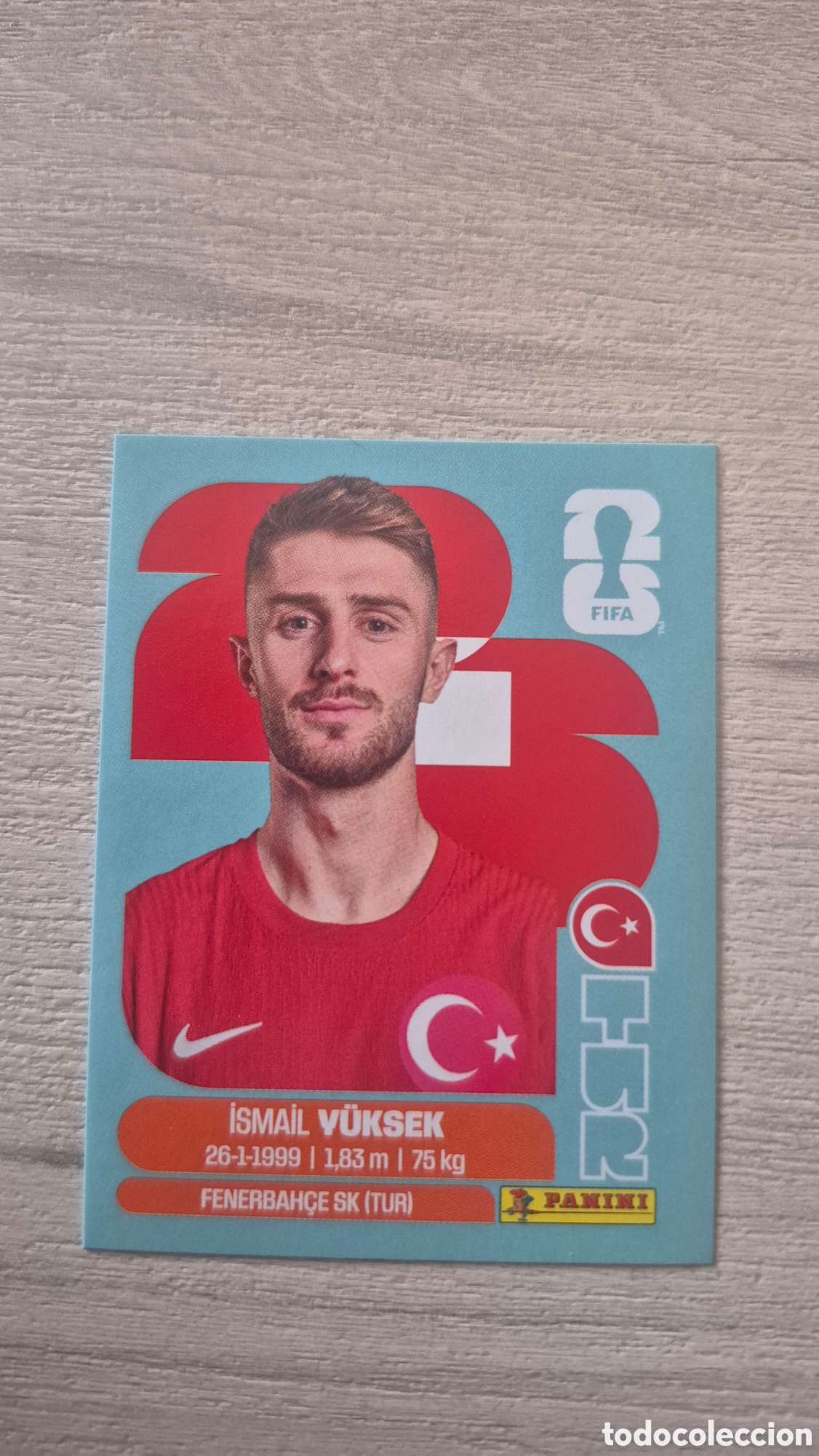 Cromos de F&uacute;tbol: TUR10 Y&uuml;ksek FIFA World Cup 2026