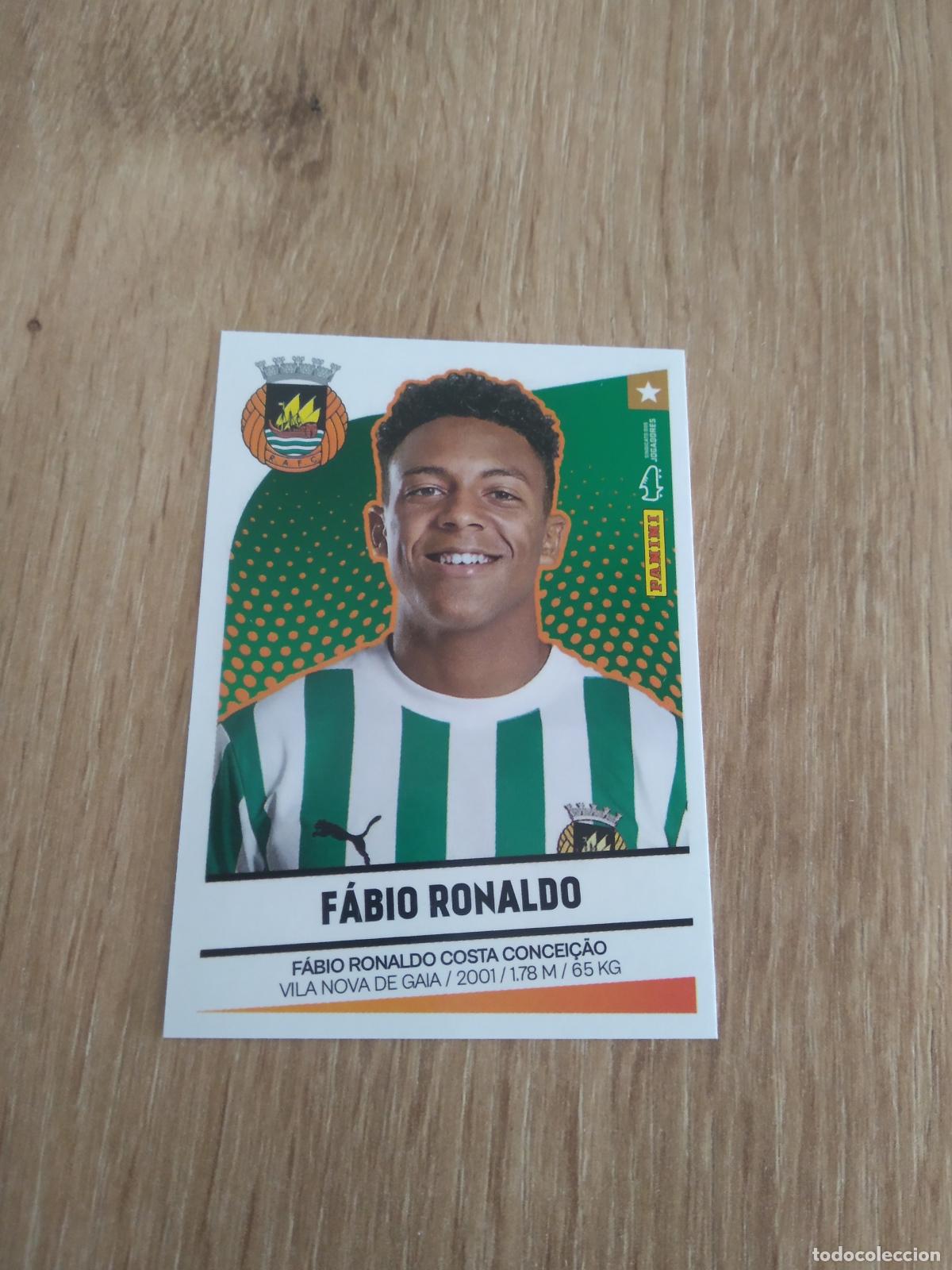 Cromos de F&uacute;tbol: 300 FABIO RONALDO RIO AVE CROMO FUTBOL PANINI LIGA PORTUGAL 2024-2025 FUTEBOL 24-25 LIGA BETCLIC
