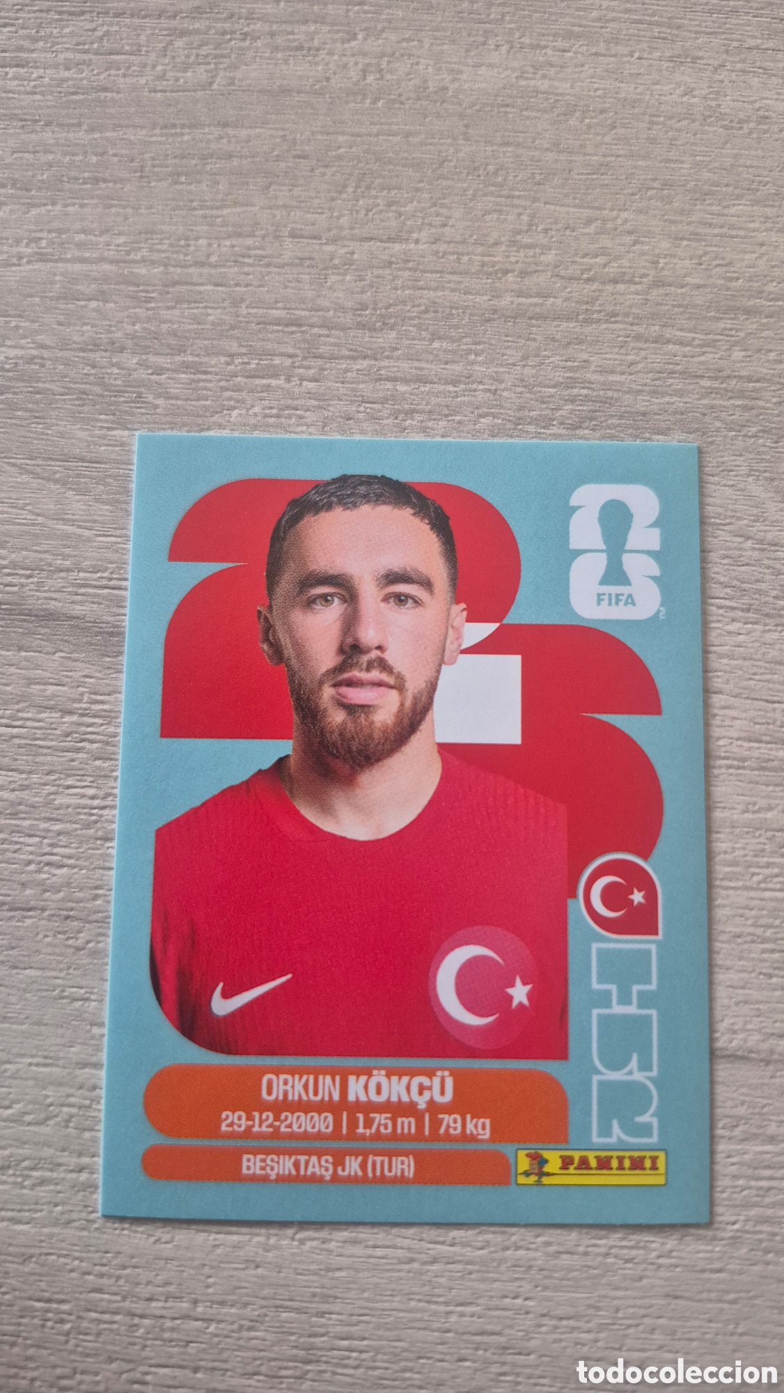 Cromos de F&uacute;tbol: TUR12 K&ouml;k&ccedil;&uuml; FIFA World Cup 2026