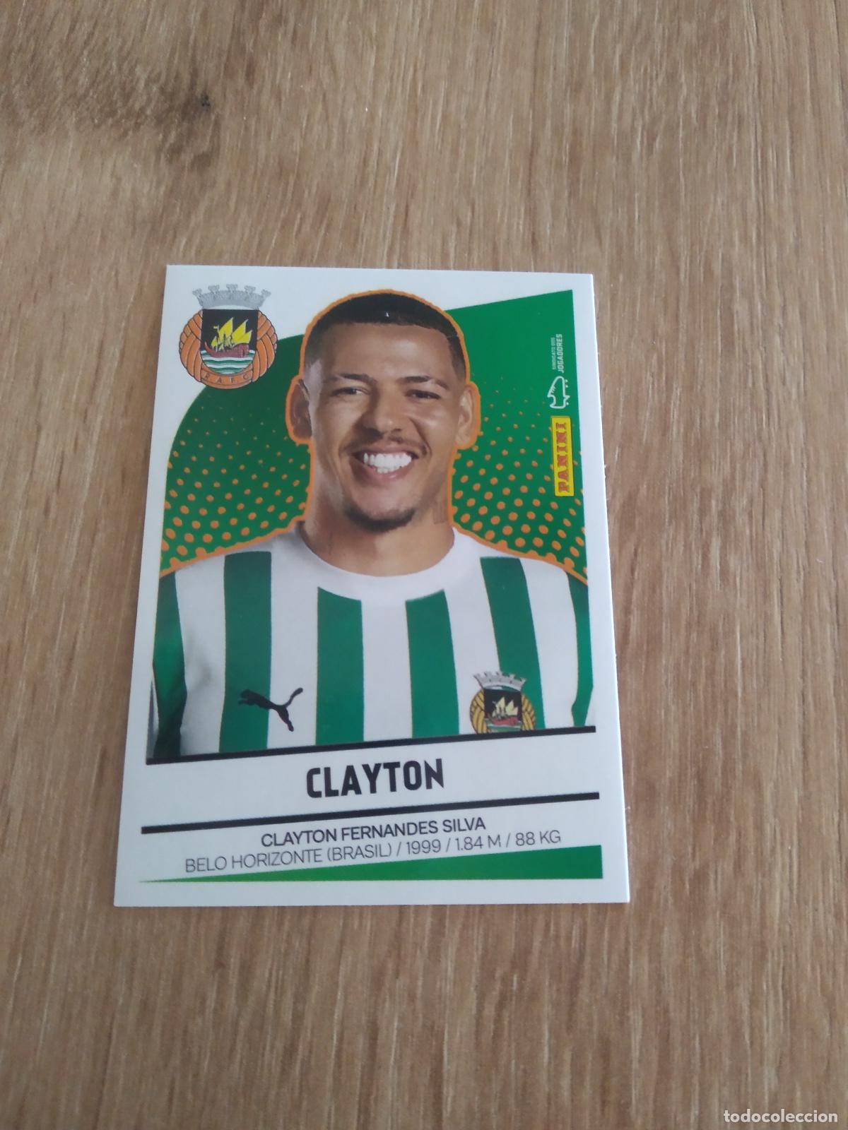 Cromos de F&uacute;tbol: 303 CLAYTON RIO AVE CROMO FUTBOL PANINI LIGA PORTUGAL 2024-2025 FUTEBOL 24-25 LIGA BETCLIC