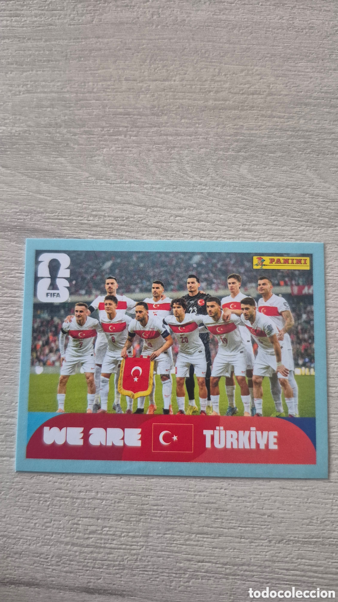 Cromos de F&uacute;tbol: TUR13 Plantilla Turqu&iacute;a FIFA World Cup 2026
