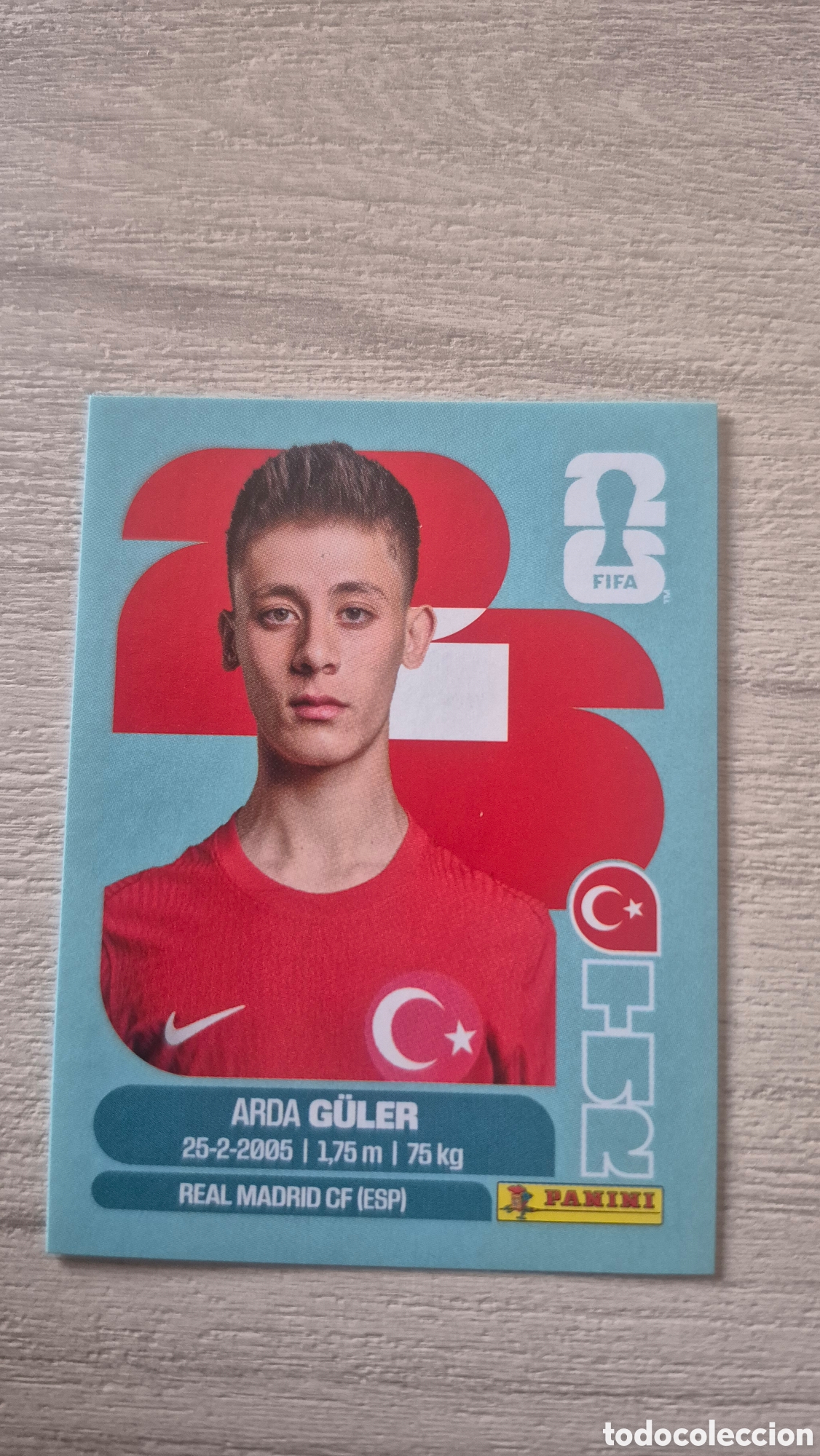 Cromos de F&uacute;tbol: TUR15 G&uuml;ler FIFA World Cup 2026