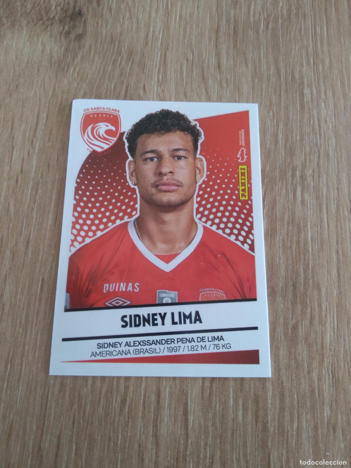Cromos de F&uacute;tbol: 308 SIDNEY LIMA SANTA CLARA CROMO FUTBOL PANINI PORTUGAL 2024-2025 FUTEBOL 24-25 LIGA BETCLIC