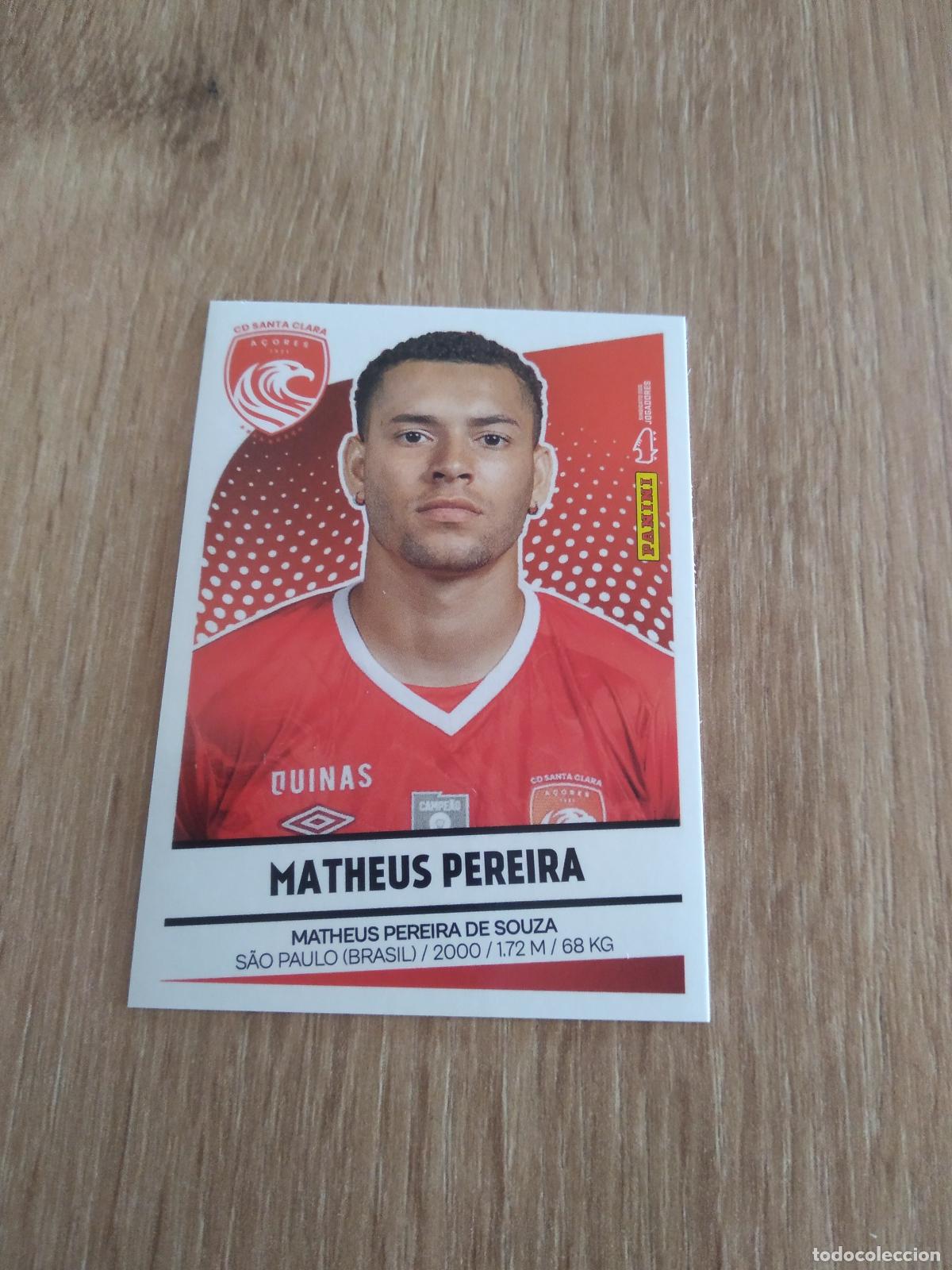 Cromos de F&uacute;tbol: 311 MATHEUS PEREIRA SANTA CLARA CROMO FUTBOL PANINI PORTUGAL 2024-2025 FUTEBOL 24-25 LIGA BETCLIC