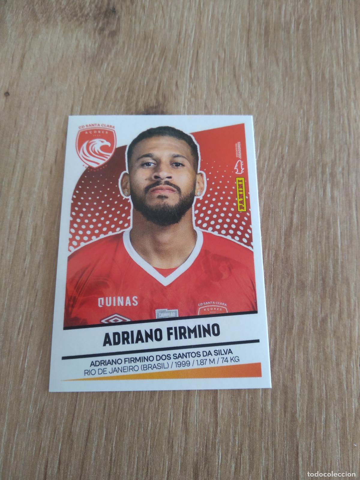 Cromos de F&uacute;tbol: 313 ADRIANO FIRMINO SANTA CLARA CROMO FUTBOL PANINI PORTUGAL 2024-2025 FUTEBOL 24-25 LIGA BETCLIC