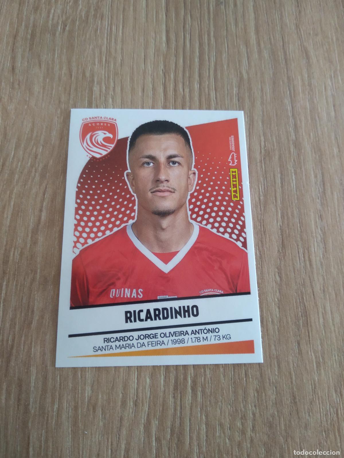 Cromos de F&uacute;tbol: 316 RICARDINHO SANTA CLARA CROMO FUTBOL PANINI LIGA PORTUGAL 2024-2025 FUTEBOL 24-25 LIGA BETCLIC