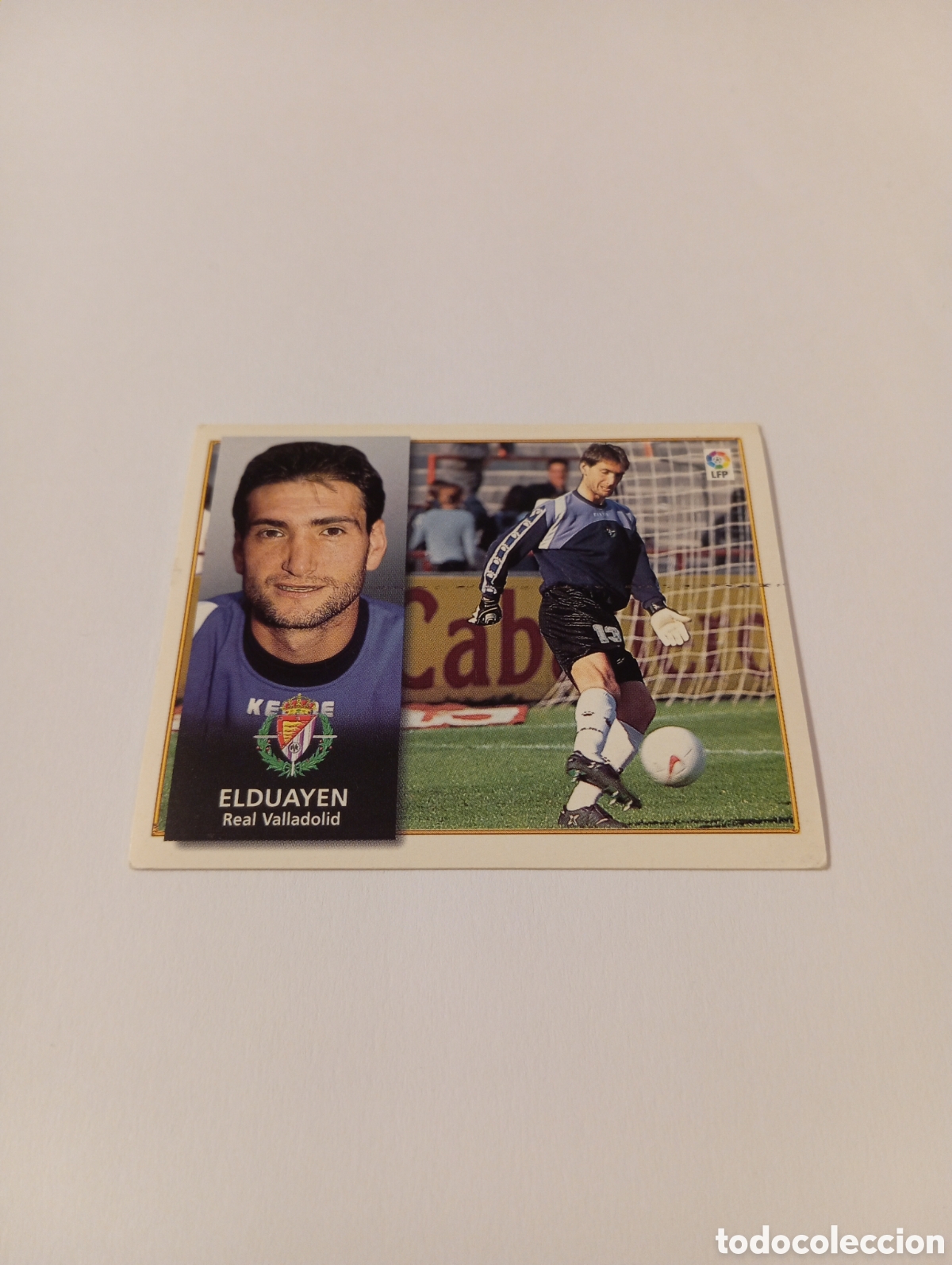 Cartes &agrave; collectionner de Football: ELDUAYEN Valladolid Liga Este 1998 1999 NUEVO SIN PEGAR 98 99