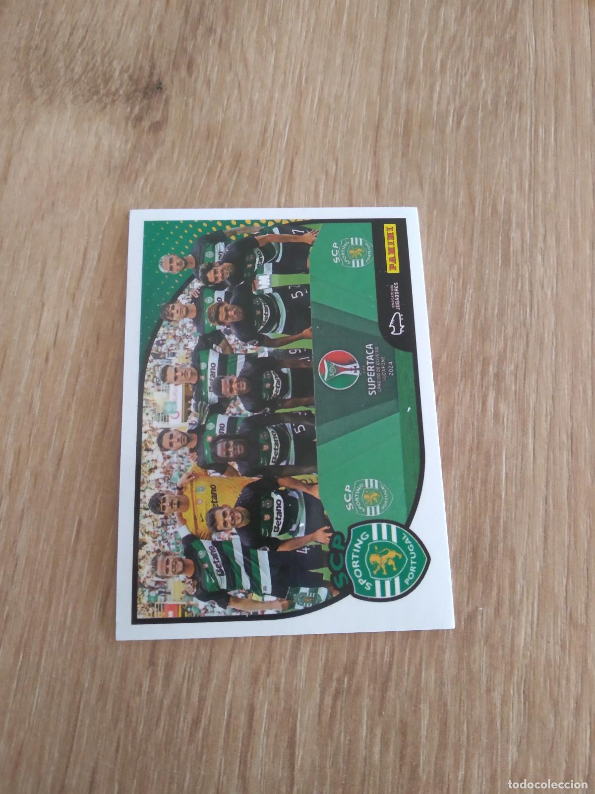 Cartes &agrave; collectionner de Football: 323 EQUIPO SPORTING CROMO FUTBOL PANINI LIGA PORTUGAL 2024-2025 FUTEBOL 24-25 LIGA BETCLIC