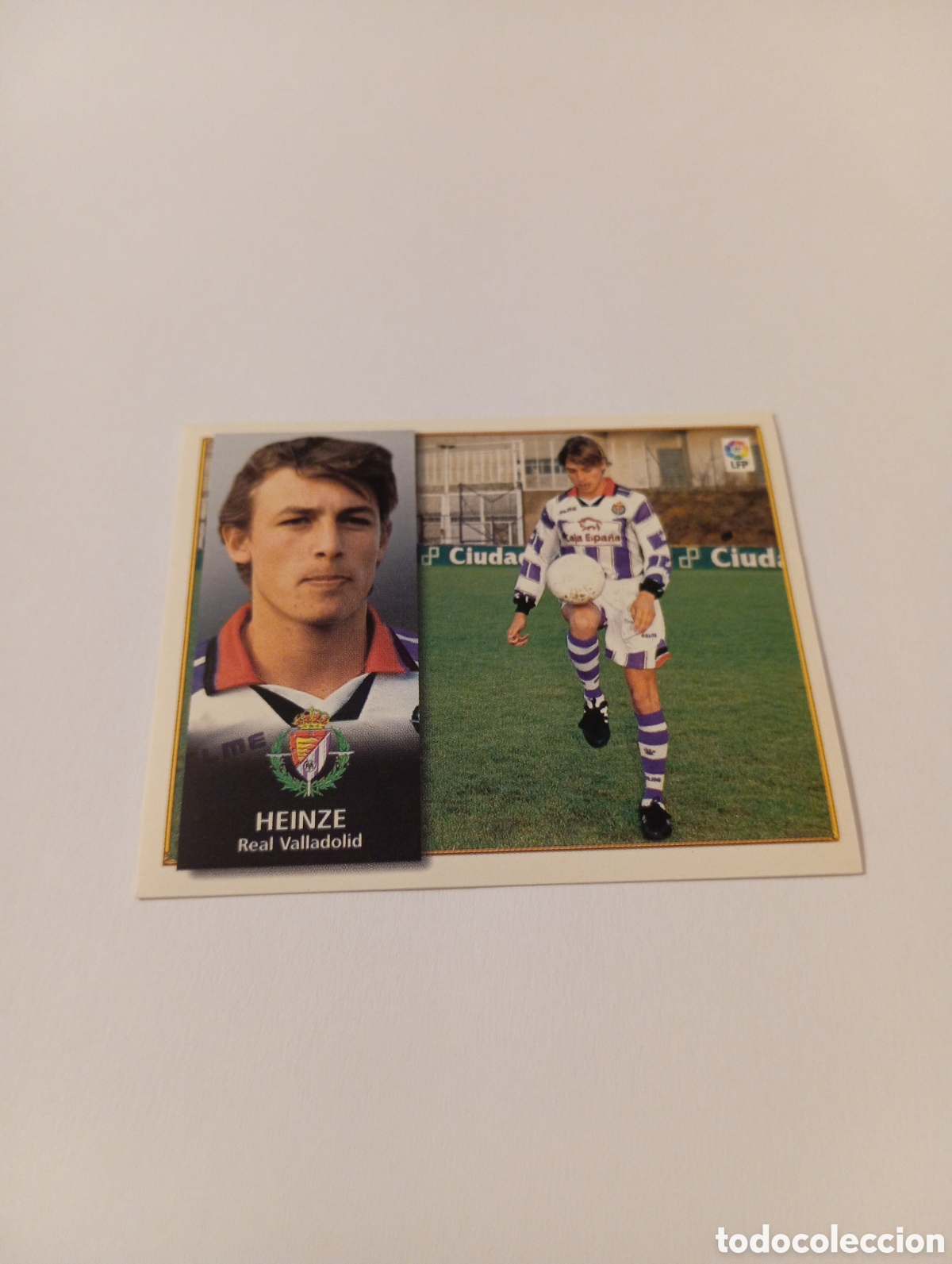 Cromos de Futebol: HEINZE Valladolid Liga Este 1998 1999 NUEVO SIN PEGAR 98 99