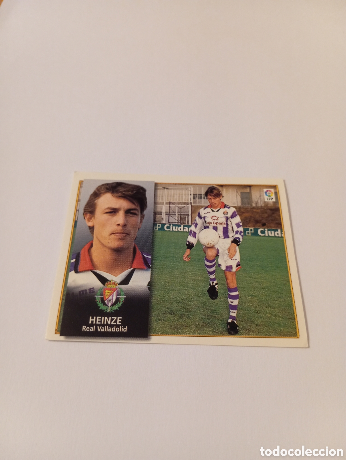 Cromos de Futebol: HEINZE Valladolid Liga Este 1998 1999 NUEVO SIN PEGAR 98 99