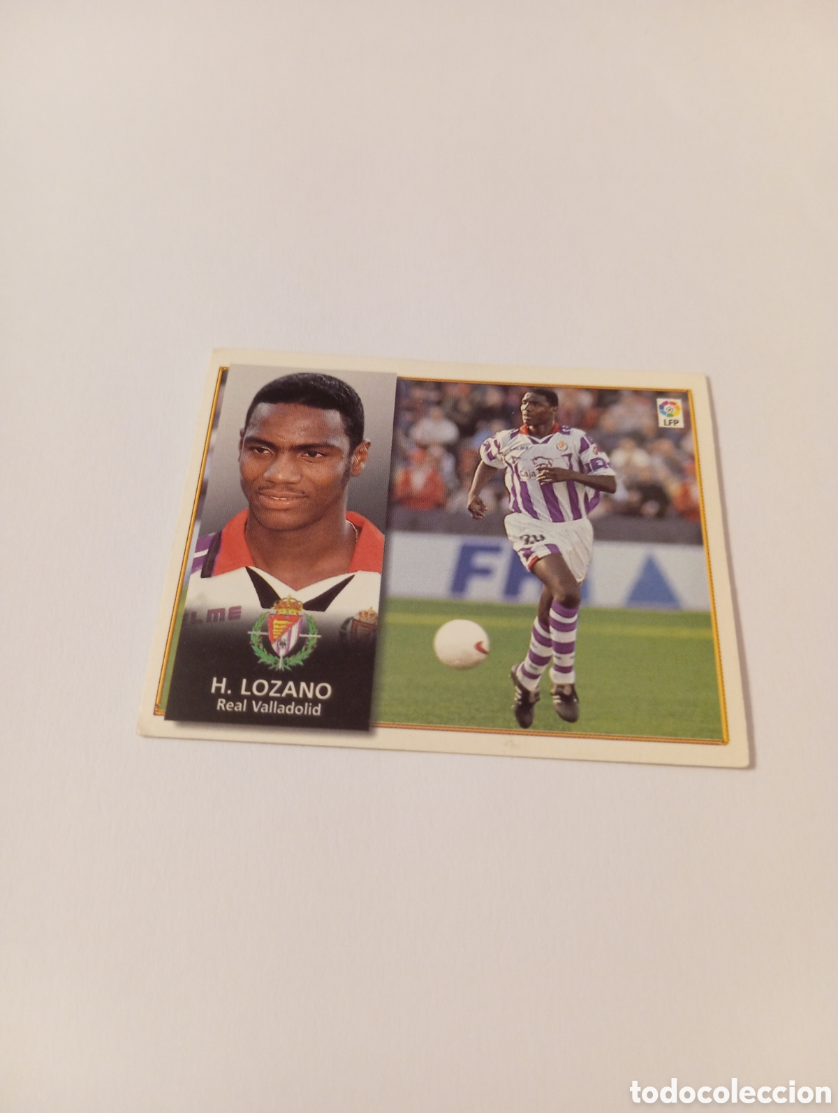 Cartes &agrave; collectionner de Football: HAROLD LOZANO Valladolid Liga Este 1998 1999 NUEVO SIN PEGAR 98 99