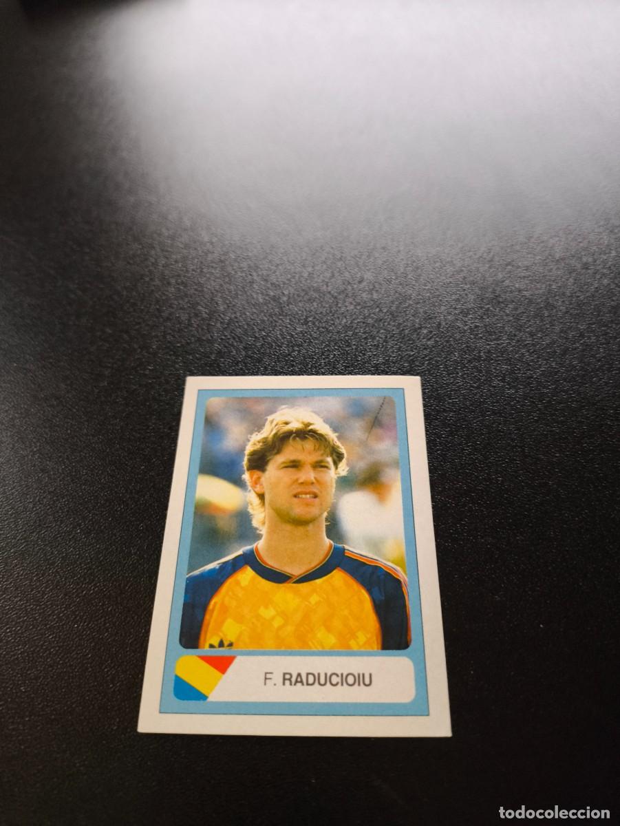 Cartes &agrave; collectionner de Football: 370 F. Raducioiu RUMANIA ROMANIA EDICIONES ESTADIO FIFA WORLD CUP MUNDIAL USA 1994 NO PANINI