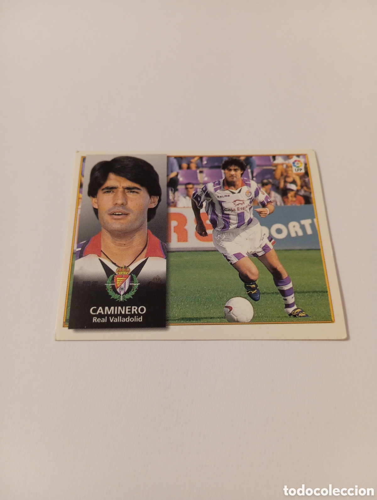 Cartes &agrave; collectionner de Football: CAMINERO Valladolid Liga Este 1998 1999 NUEVO SIN PEGAR 98 99