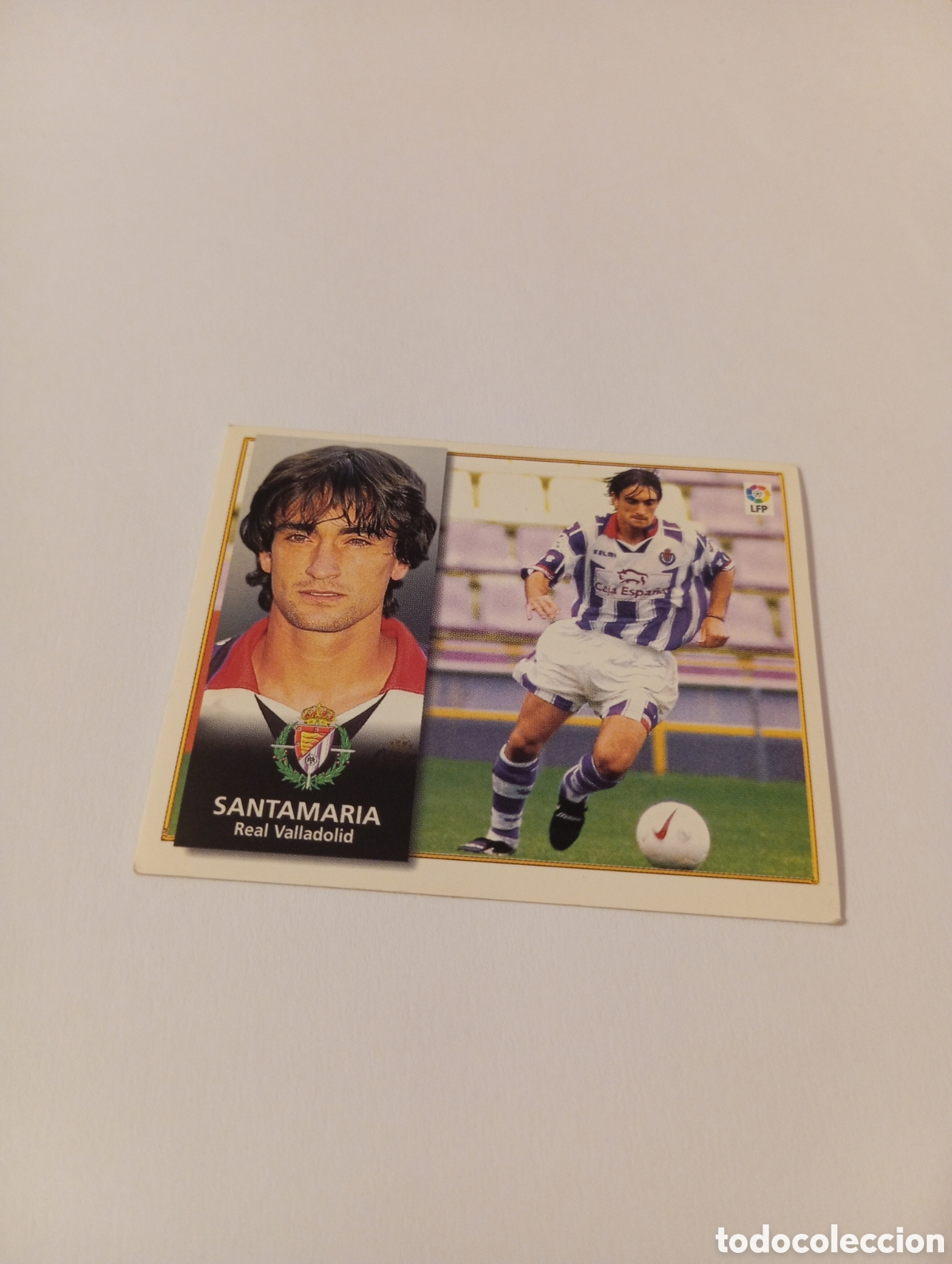 Cromos de F&uacute;tbol: SANTAMAR&Iacute;A Valladolid Liga Este 1998 1999 NUEVO SIN PEGAR 98 99