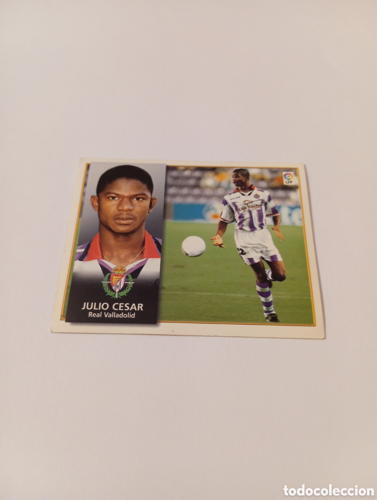 Cromos de F&uacute;tbol: JULIO CESAR Valladolid Liga Este 1998 1999 NUEVO SIN PEGAR 98 99