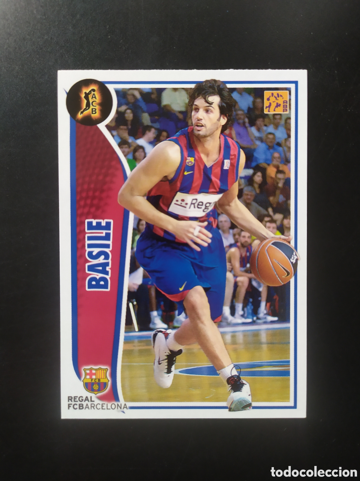 Cromos de F&uacute;tbol: Liga ACB baloncesto 2009 2010 09 10 panini Basile n&deg; 259 Barcelona