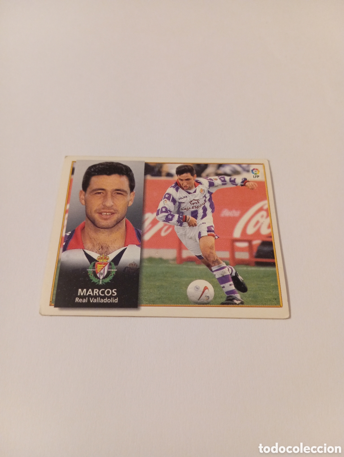 Cromos de F&uacute;tbol: MARCOS Valladolid Liga Este 1998 1999 NUEVO SIN PEGAR 98 99