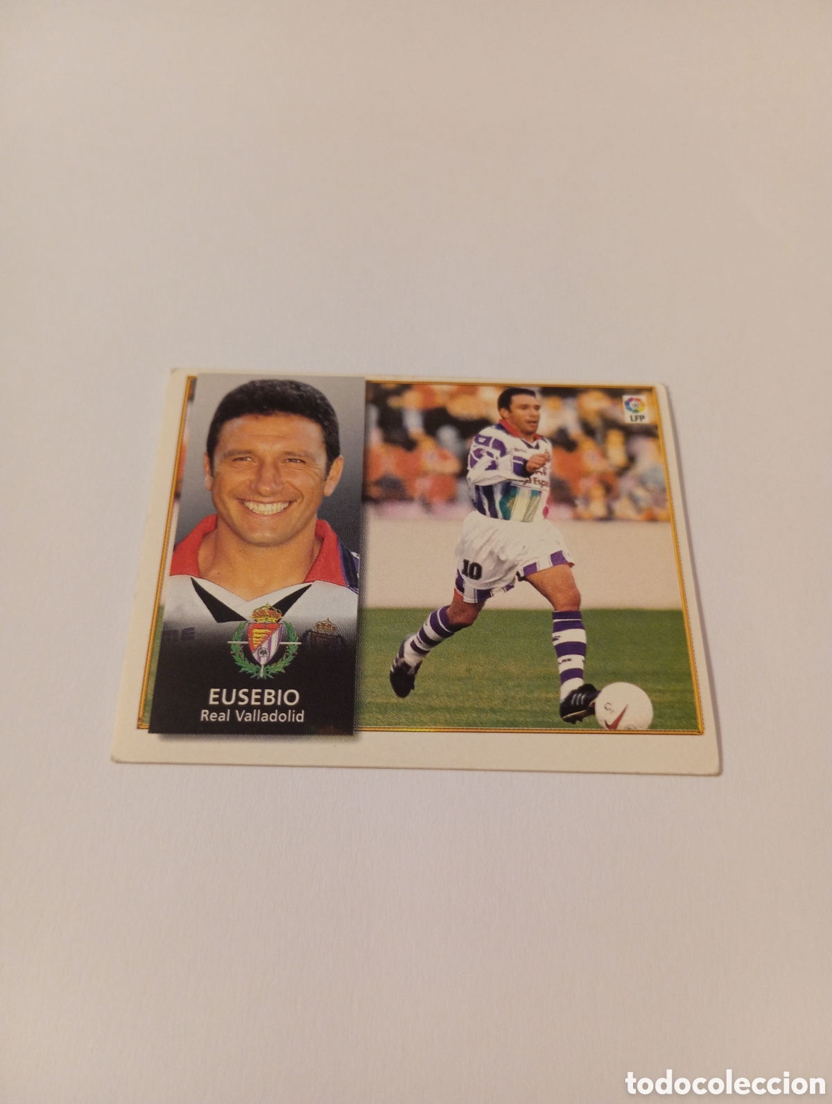 Cromos de F&uacute;tbol: EUSEBIO Valladolid Liga Este 1998 1999 NUEVO SIN PEGAR 98 99