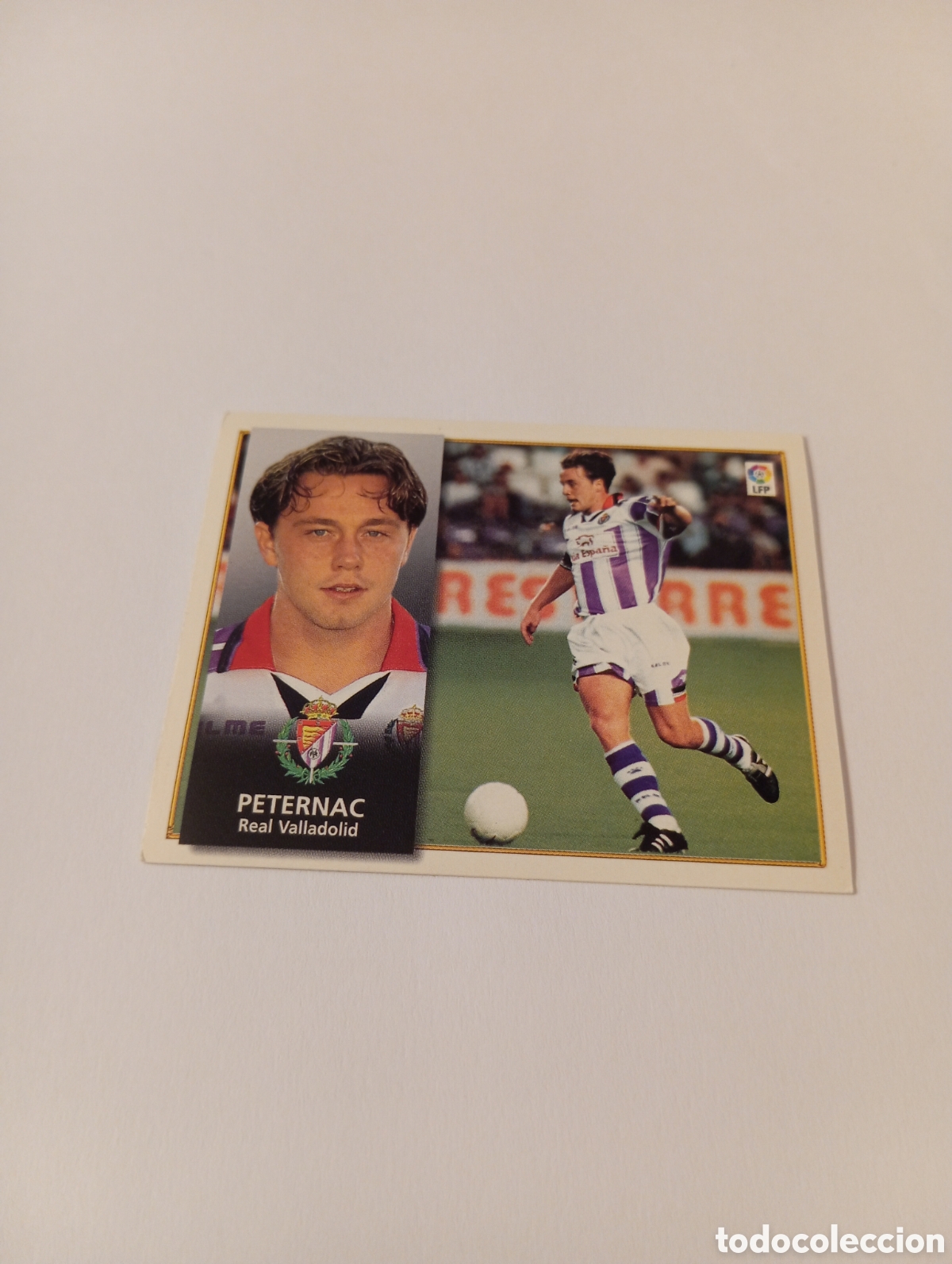 Cromos de F&uacute;tbol: PETERNAC Valladolid Liga Este 1998 1999 NUEVO SIN PEGAR 98 99