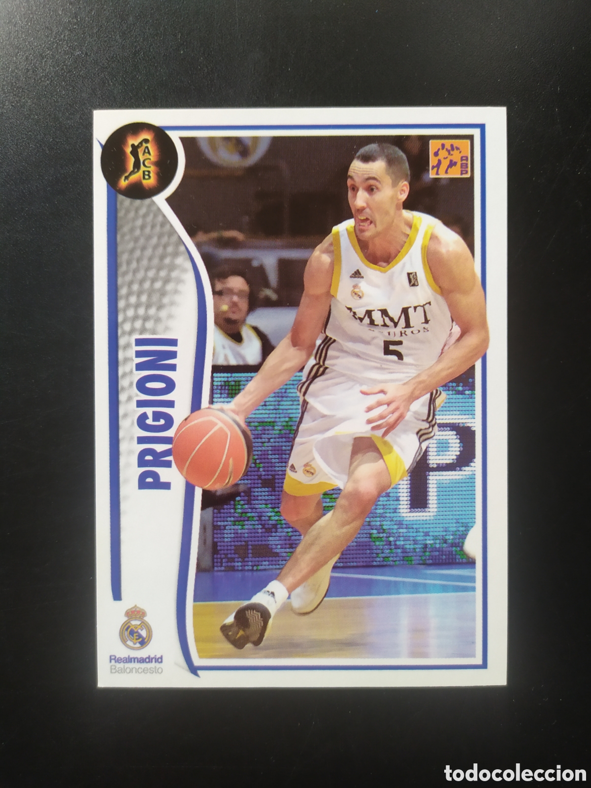 Figurine di Calcio: Liga ACB baloncesto 2009 2010 09 10 panini Prigioni n&deg; 238 Real Madrid