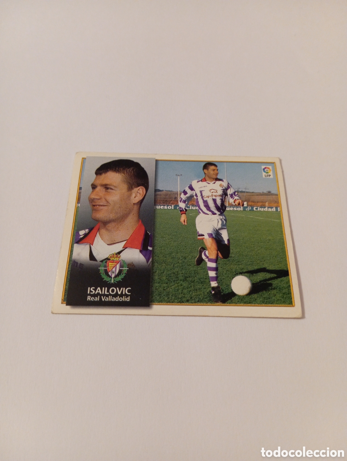Figurine di Calcio: ISAILOVIC Valladolid Liga Este 1998 1999 NUEVO SIN PEGAR 98 99