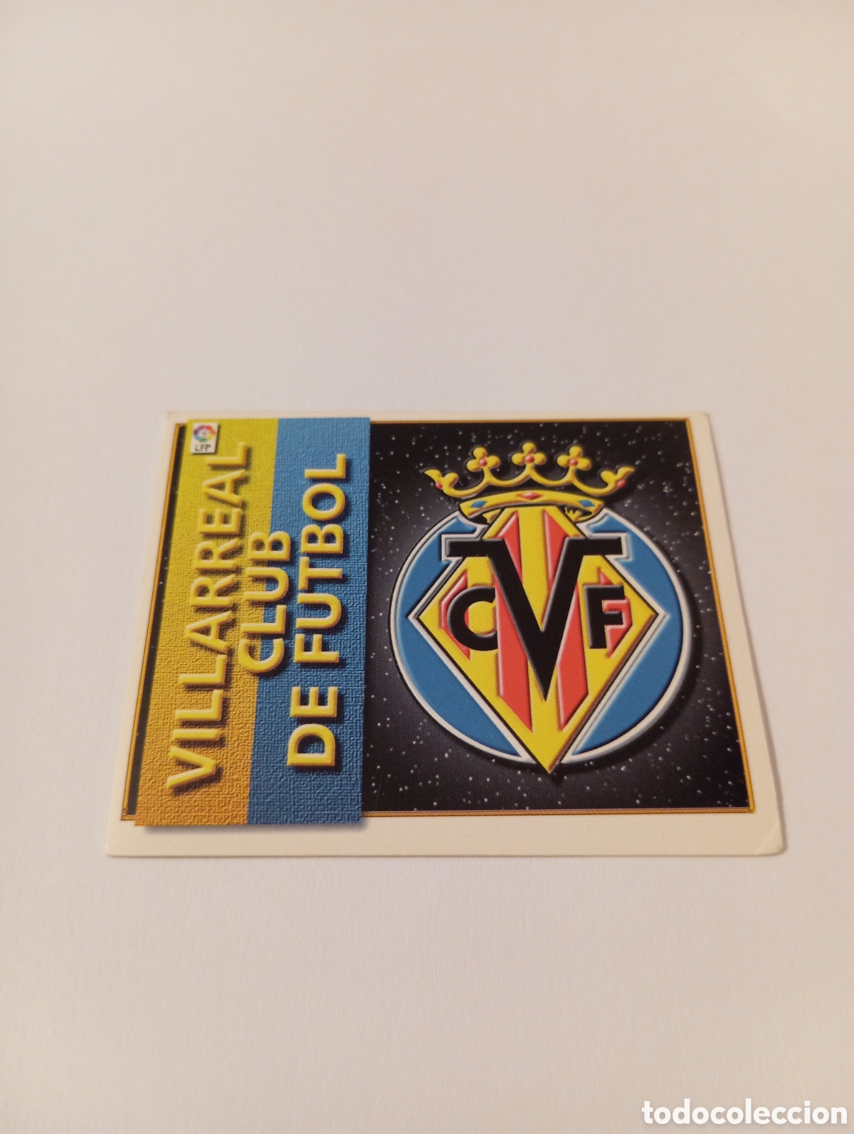 Figurine di Calcio: ESCUDO Villarreal Liga Este 1998 1999 NUEVO SIN PEGAR 98 99