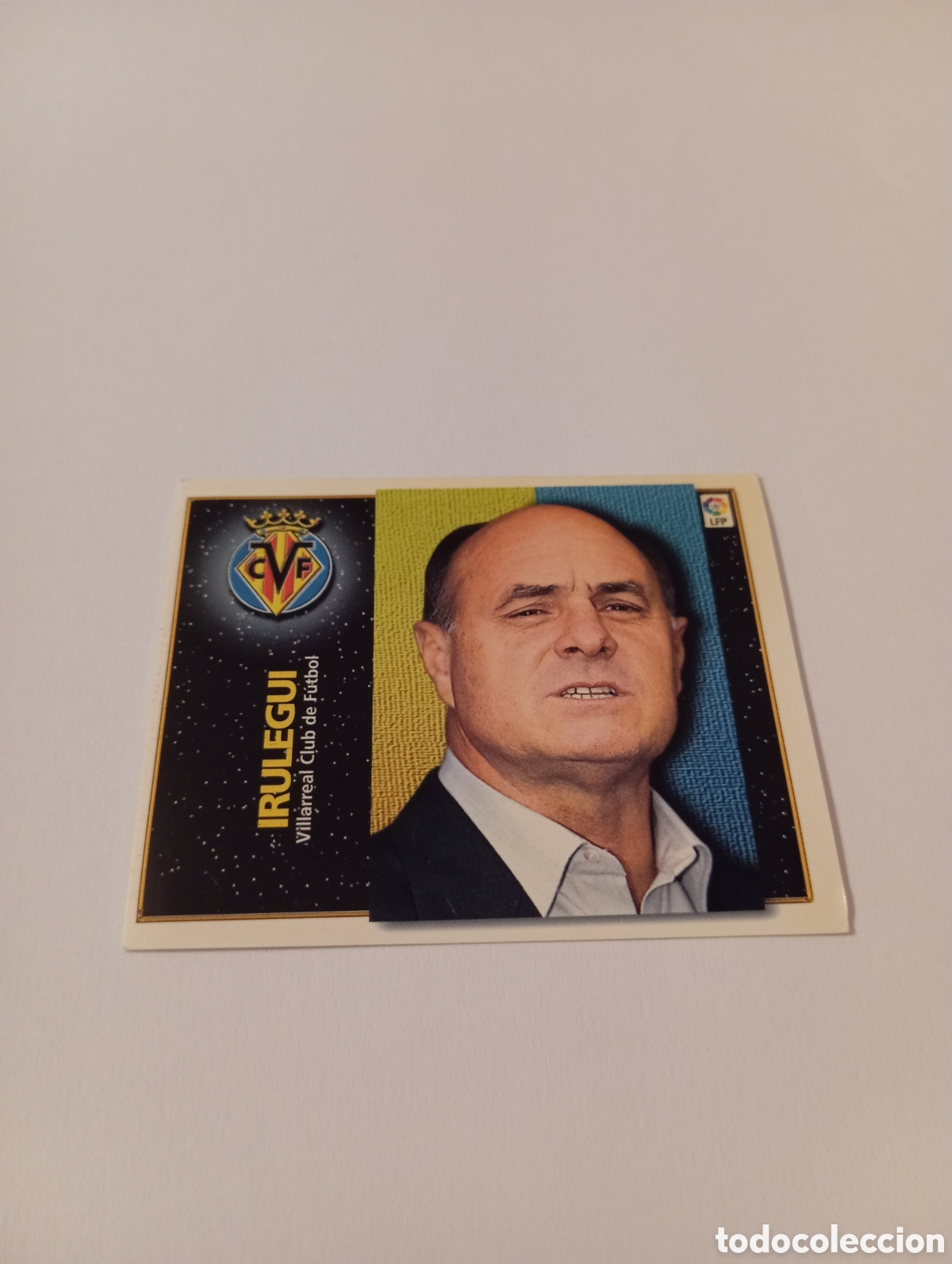 Football Stickers: ENTRENADOR IRULEGUI Villarreal Liga Este 1998 1999 NUEVO SIN PEGAR 98 99