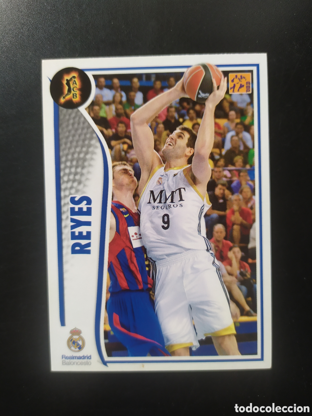 Cromos de F&uacute;tbol: Liga ACB baloncesto 2009 2010 09 10 panini Reyes n&deg; 249 Real Madrid