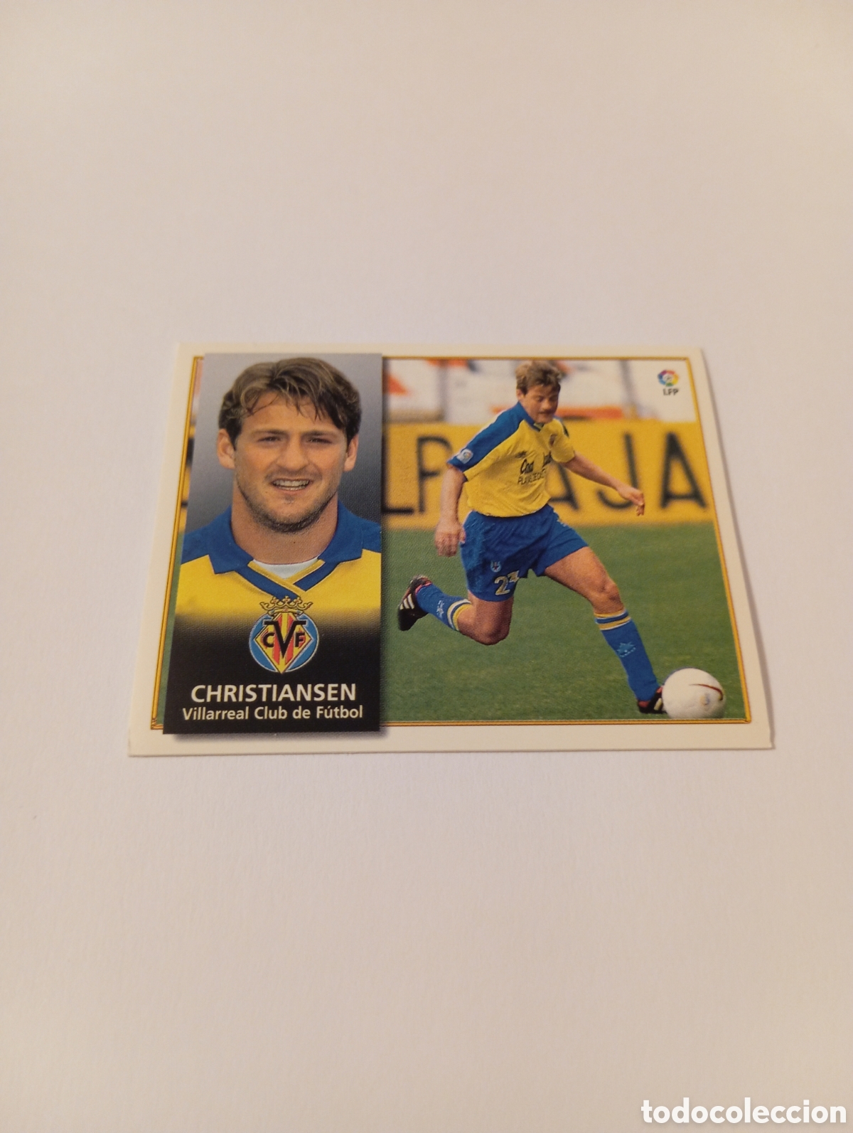 Cromos de Futebol: CHRISTIANSEN Villarreal Liga Este 1998 1999 NUEVO SIN PEGAR 98 99