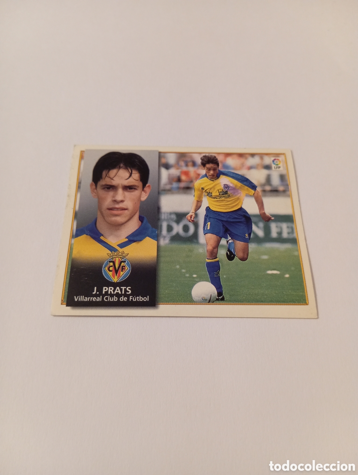 Football Stickers: JAVI PRATS Villarreal Liga Este 1998 1999 NUEVO SIN PEGAR 98 99