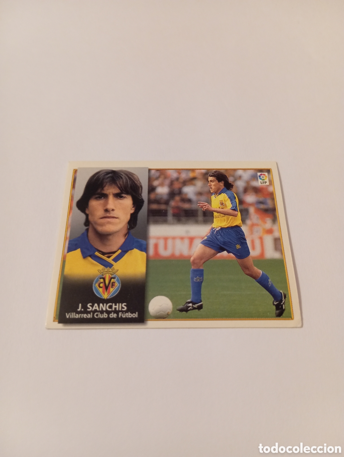 Football Stickers: JAVI SANCHIS Villarreal Liga Este 1998 1999 NUEVO SIN PEGAR 98 99