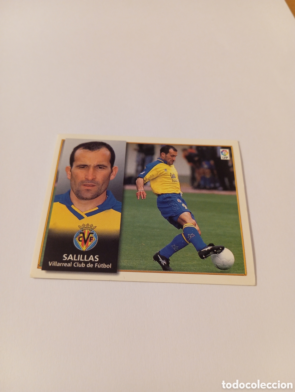 Football Stickers: SALILLAS Villarreal Liga Este 1998 1999 NUEVO SIN PEGAR 98 99