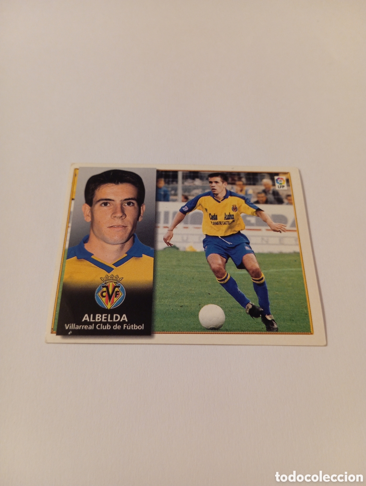 Football Stickers: ALBELDA Villarreal Liga Este 1998 1999 NUEVO SIN PEGAR 98 99