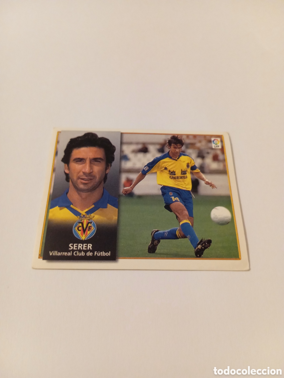 Football Stickers: SERER Villarreal Liga Este 1998 1999 NUEVO SIN PEGAR 98 99