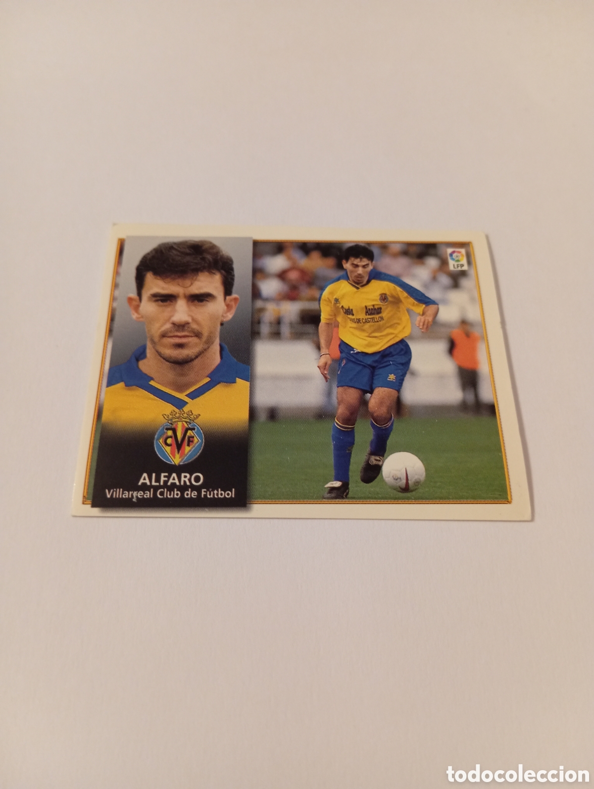 Football Stickers: ALFARO Villarreal Liga Este 1998 1999 NUEVO SIN PEGAR 98 99