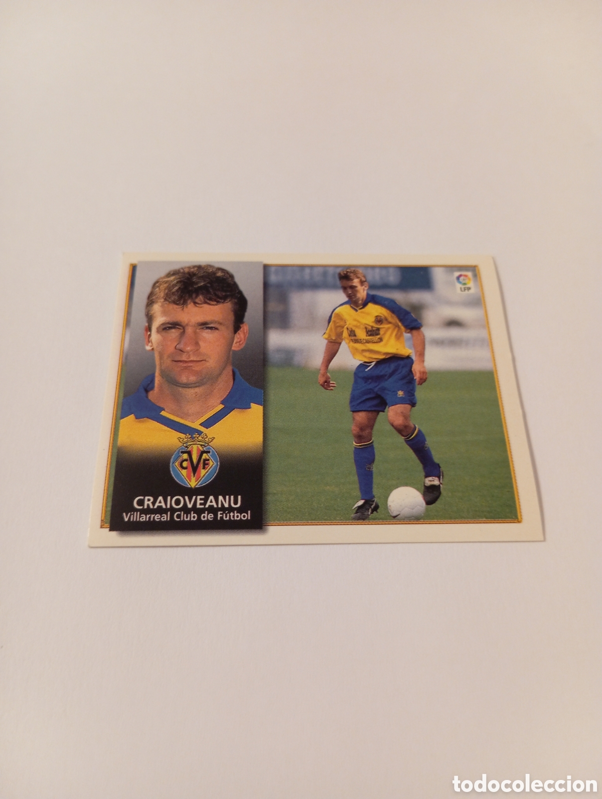 Football Stickers: CRAIOVEANU Villarreal Liga Este 1998 1999 NUEVO SIN PEGAR 98 99