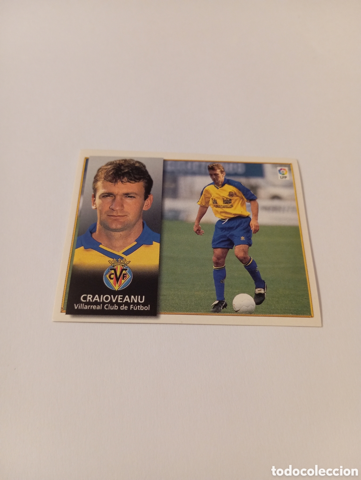 Football Stickers: CRAIOVEANU Villarreal Liga Este 1998 1999 NUEVO SIN PEGAR 98 99
