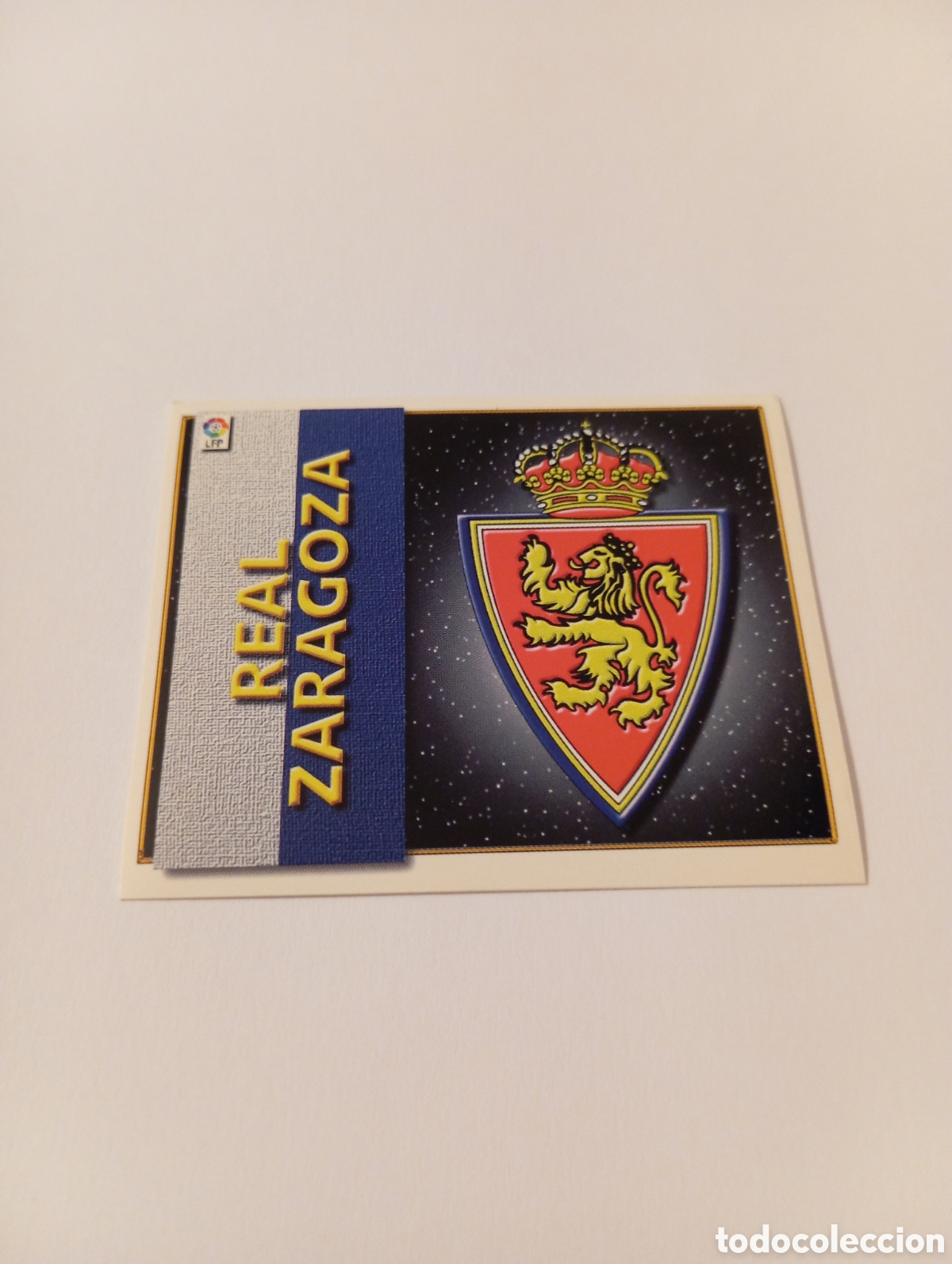 Football Stickers: ESCUDO Zaragoza Liga Este 1998 1999 NUEVO SIN PEGAR 98 99