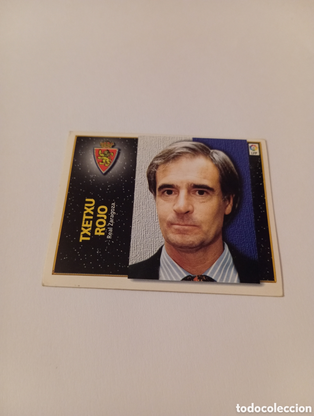 Cromos de F&uacute;tbol: TXETXU ROJO Zaragoza Liga Este 1998 1999 NUEVO SIN PEGAR 98 99