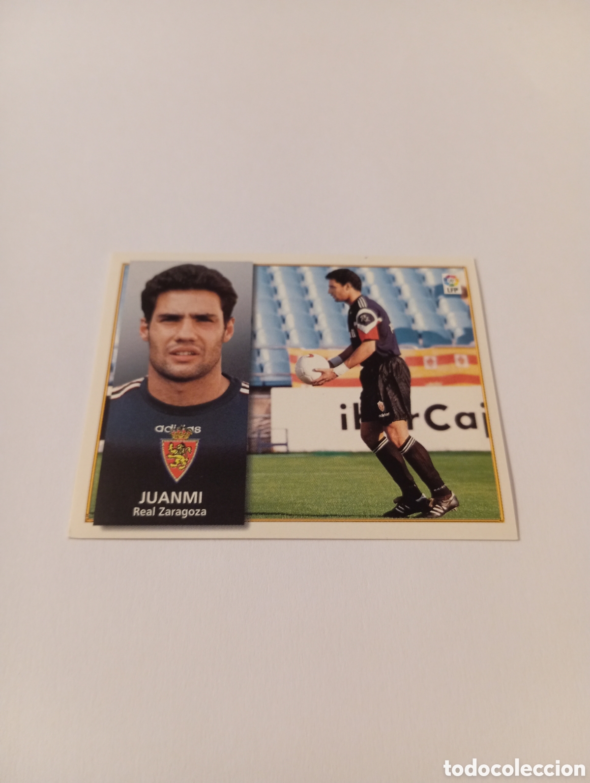 Cromos de F&uacute;tbol: JUANMI Zaragoza Liga Este 1998 1999 NUEVO SIN PEGAR 98 99