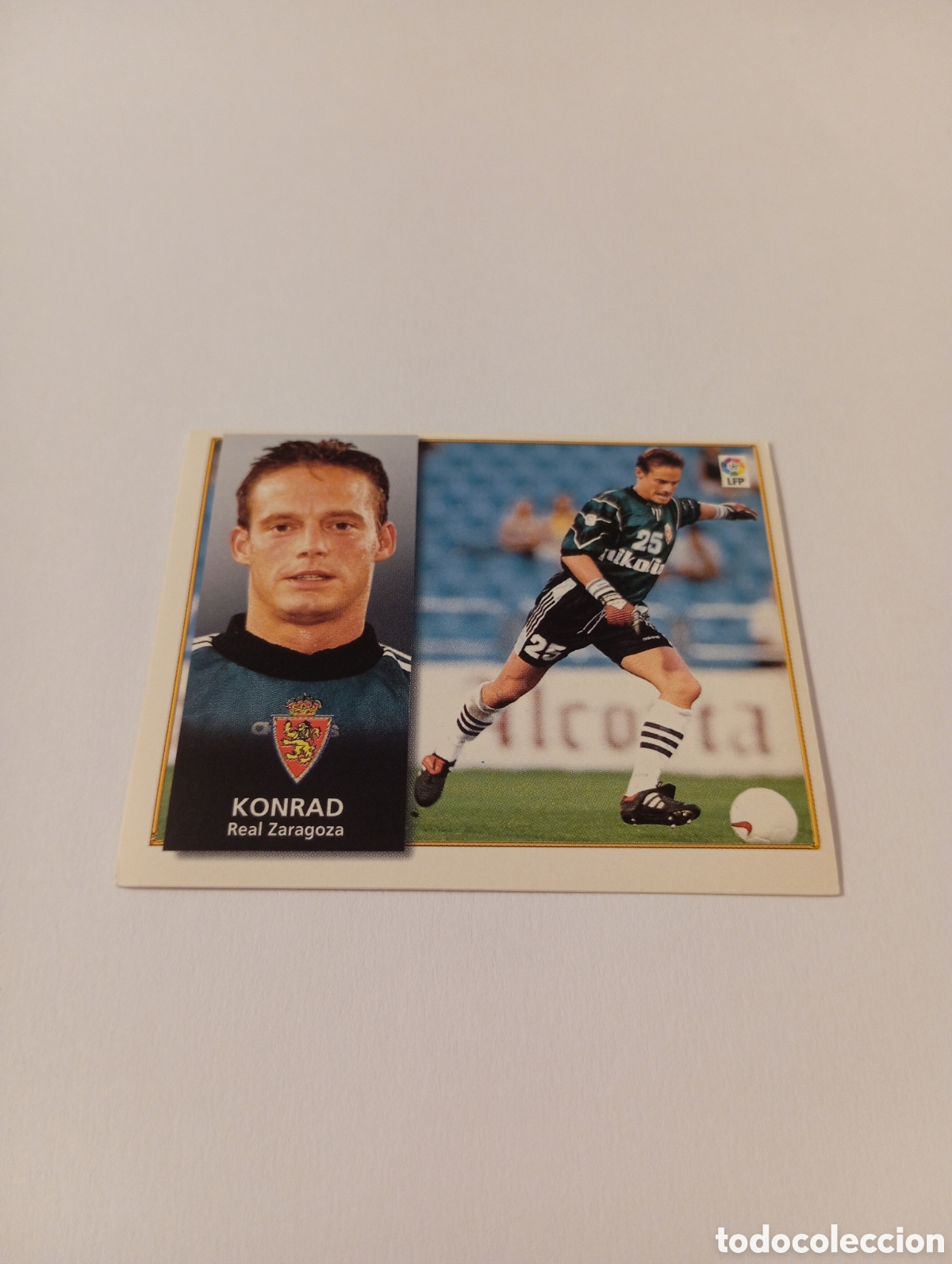 Cromos de F&uacute;tbol: KONRAD Zaragoza Liga Este 1998 1999 NUEVO SIN PEGAR 98 99