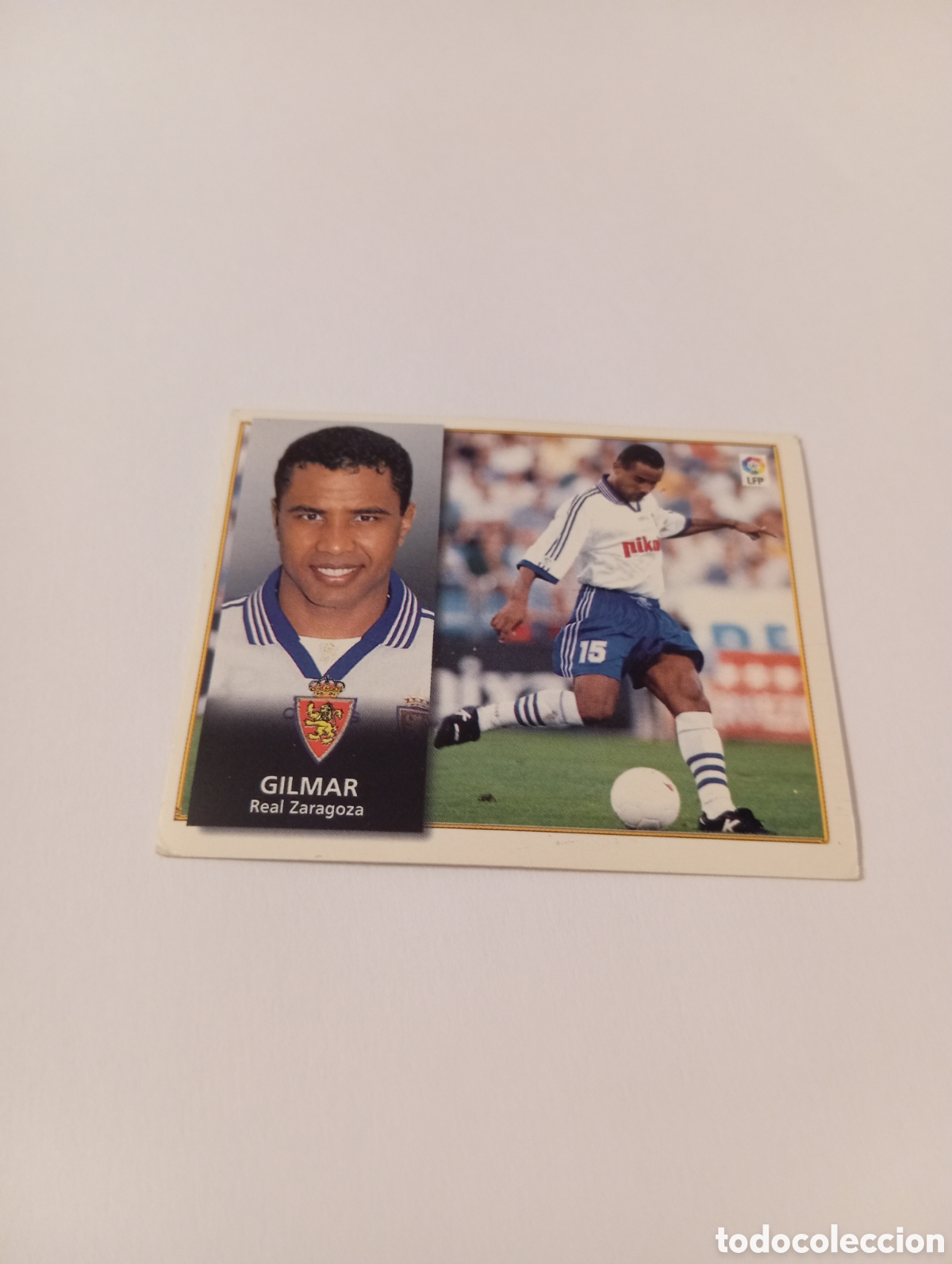 Cromos de F&uacute;tbol: GILMAR Zaragoza Liga Este 1998 1999 NUEVO SIN PEGAR 98 99
