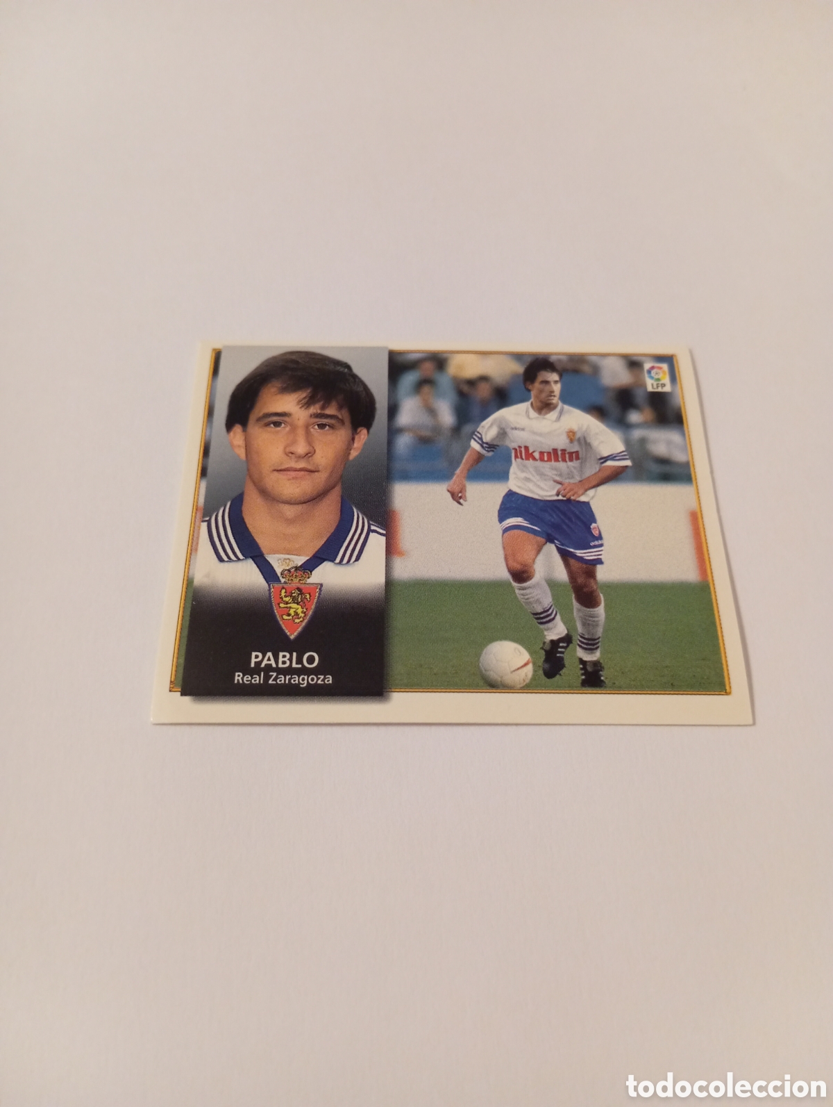 Football Stickers: PABLO Zaragoza Liga Este 1998 1999 NUEVO SIN PEGAR 98 99