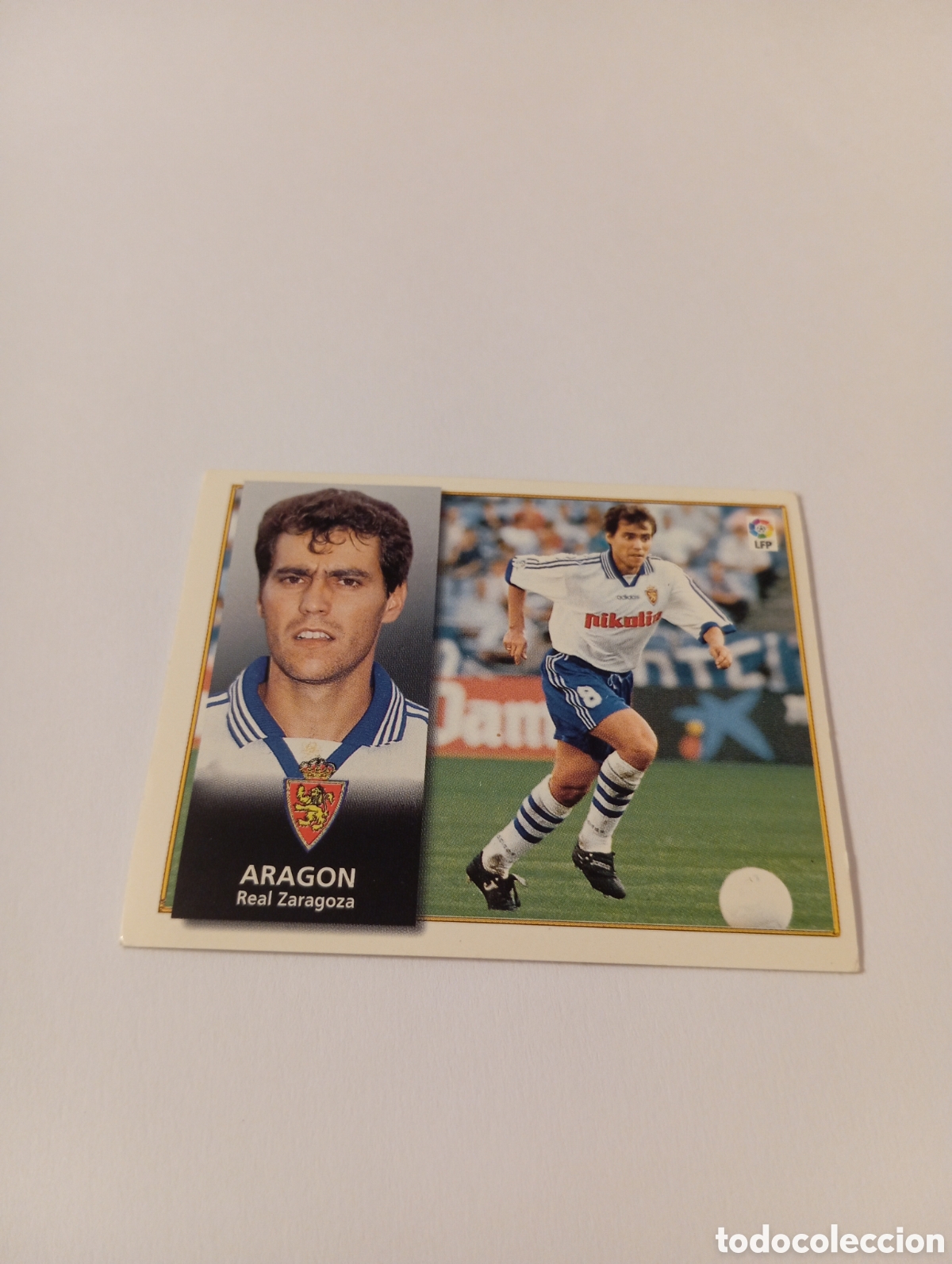 Football Stickers: ARAG&Oacute;N Zaragoza Liga Este 1998 1999 NUEVO SIN PEGAR 98 99