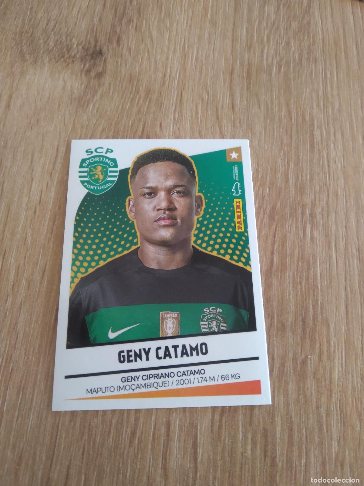 Cromos de F&uacute;tbol: 338 GENY CATAMO SPORTING CROMO FUTBOL PANINI LIGA PORTUGAL 2024-2025 FUTEBOL 24-25 LIGA BETCLIC