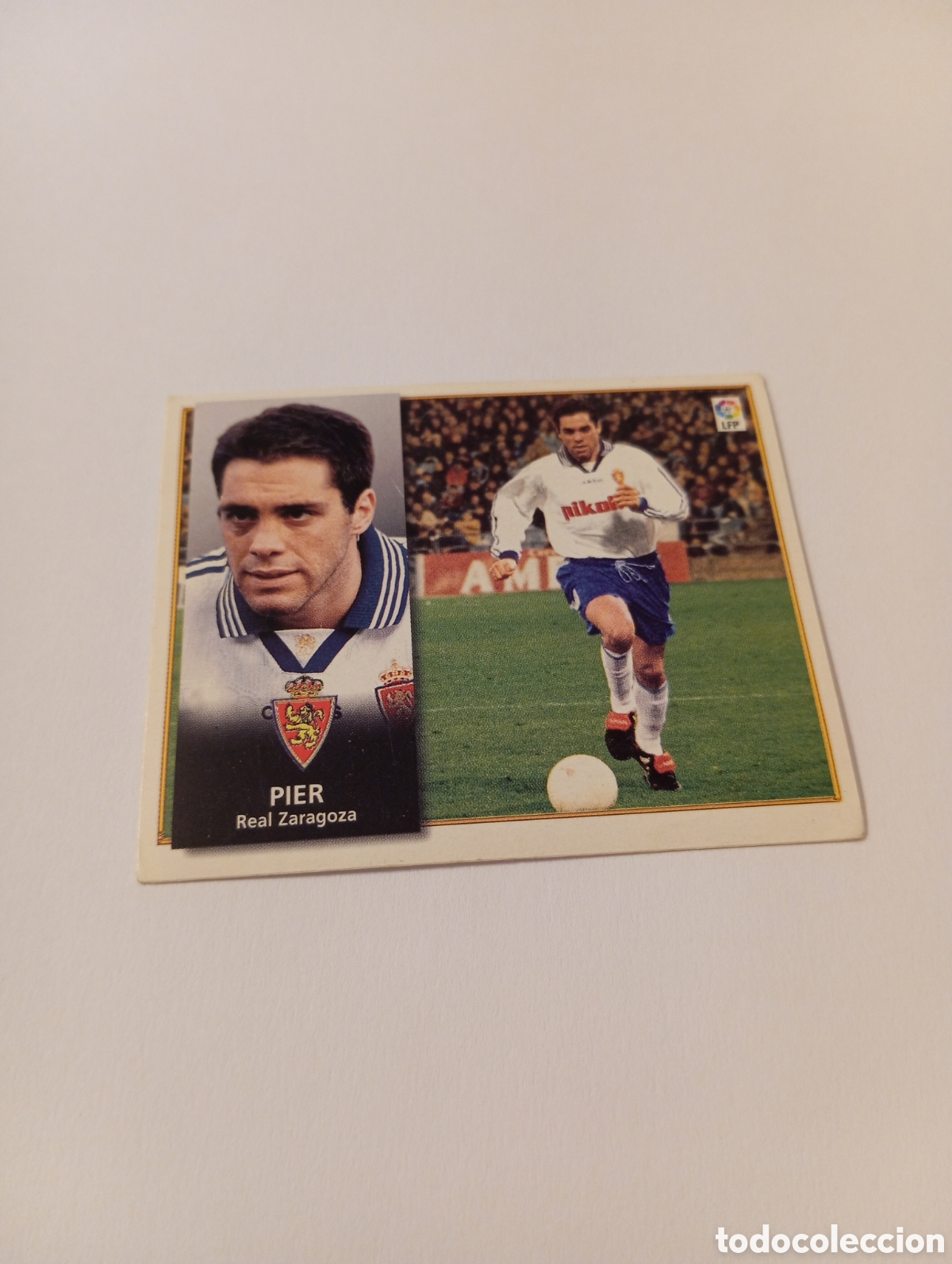 Cromos de F&uacute;tbol: PIER Zaragoza Liga Este 1998 1999 NUEVO SIN PEGAR 98 99