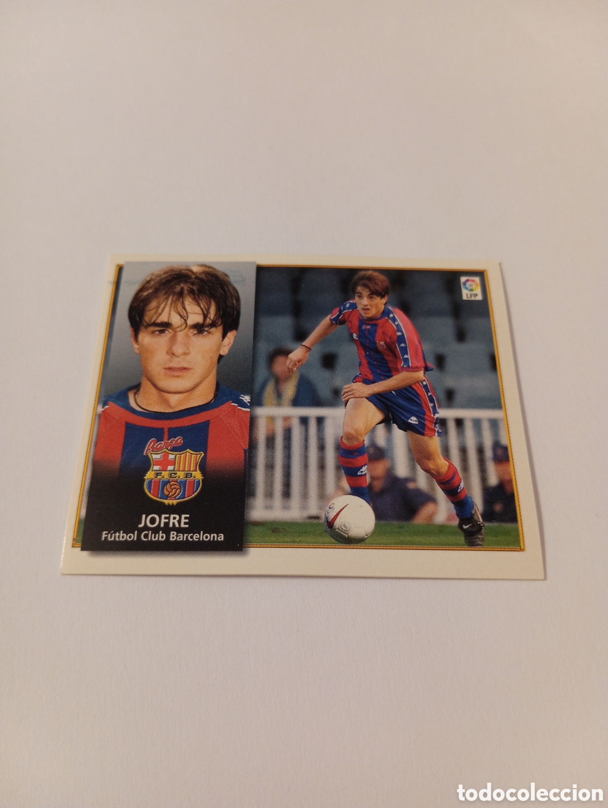 Cromos de F&uacute;tbol: FICHAJE 5 JOFRE Liga Este 1998 1999 NUEVO SIN PEGAR 98 99