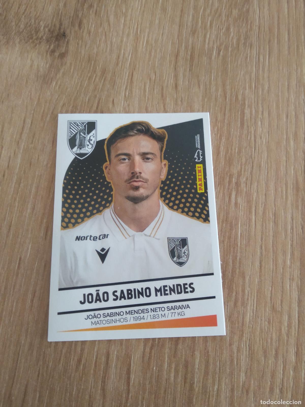 Cromos de F&uacute;tbol: 356 JOAO SABINO MENDES VITORIA CROMO FUTBOL PANINI PORTUGAL 2024-2025 FUTEBOL 24-25 LIGA BETCLIC